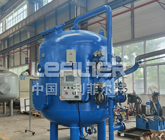 Shallow sand filter sand filtration