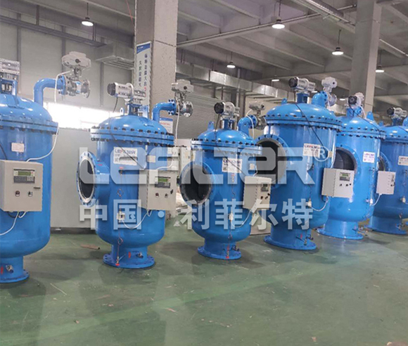 Brush type self-cleaning filter Automatic self cleaning water filter