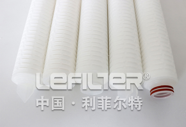 PP microporous folded filter element High flow filter