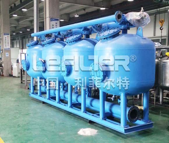 Shallow sand filter water treatment equipment