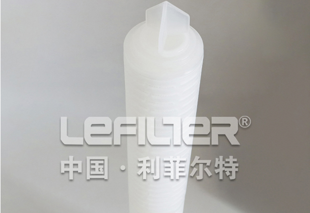 PP microporous folded filter element High Flow Water Filter Element