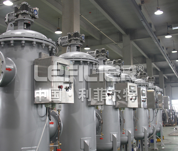 Brush type self-cleaning filter  automatic industrial water filter