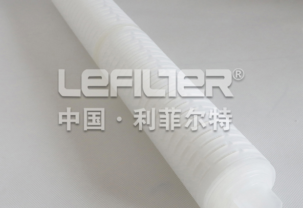 PP microporous folded filter element High Flow Pleated Cartridge