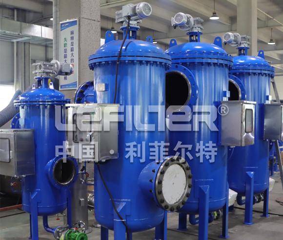 Brush type self-cleaning filter automatic self-cleaning filter housing