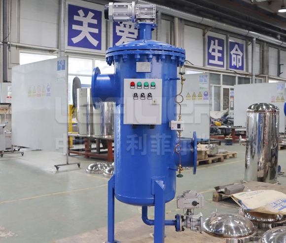 Brush type self-cleaning filter  automatic industrial water filter