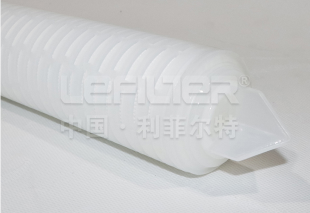 PP microporous folded filter element High Flow PP Pleated Filter Cartridge