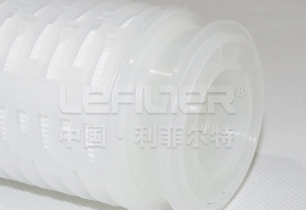 PP microporous folded filter element High Flow Pleated Cartridge