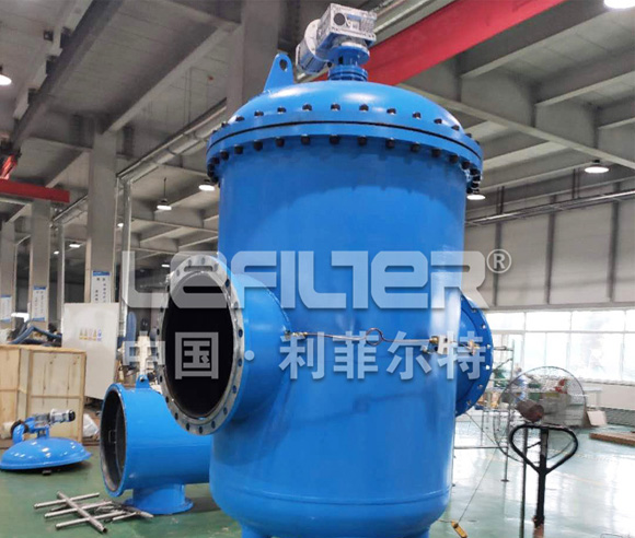 Brush type self-cleaning filter self cleaning filter