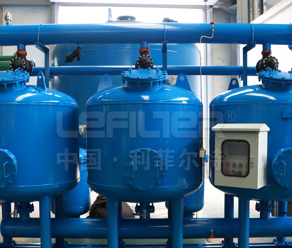 Shallow sand filter sand filtration