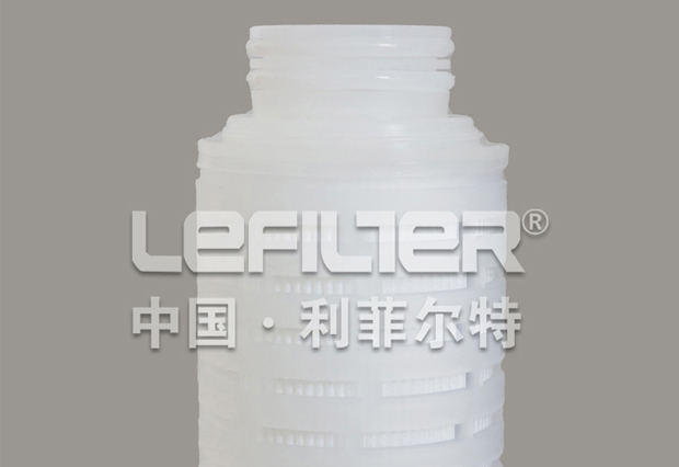 PP microporous folded filter element High Flow Pleated Cartridge