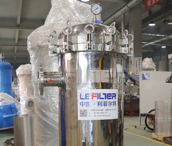 Bag filter stainless steel cartridge filter housing