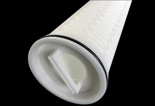 High-flow water filter cartridge