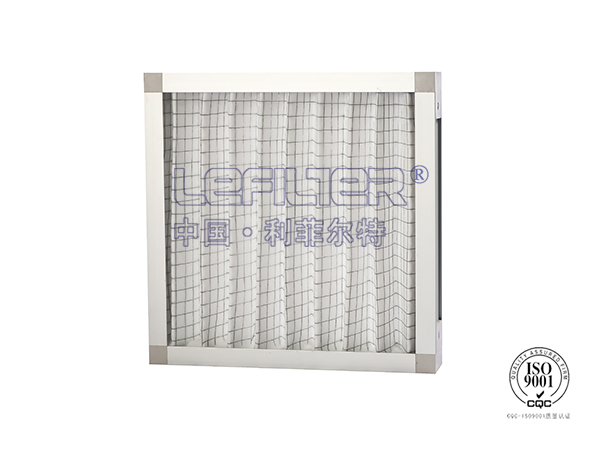 Metal mesh plate first effect plate frame filter