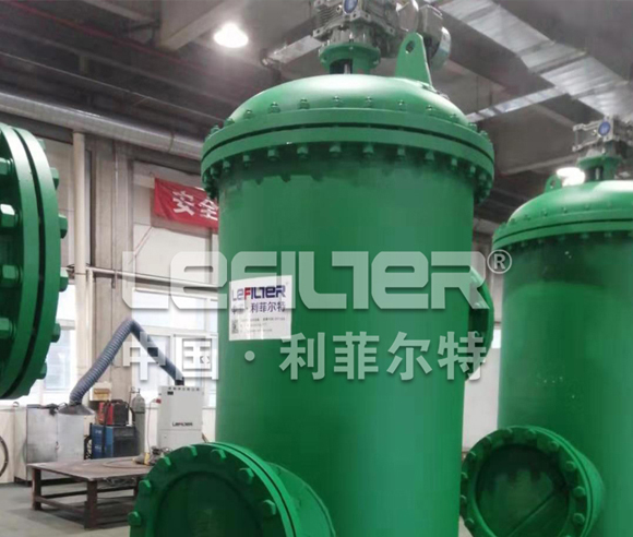 Brush type self-cleaning filter automatic self-cleaning filter housing