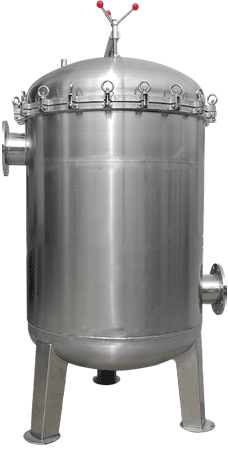 Large flow precision water filter