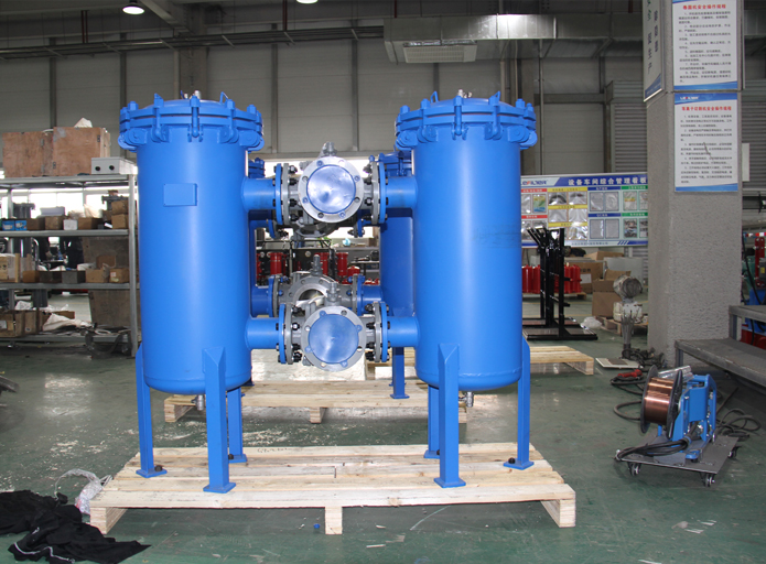 Industrial duplex filter