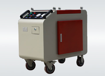 Portable hydraulic filter cart