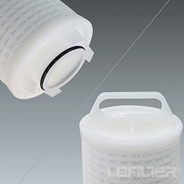 Seawater desalination filter element