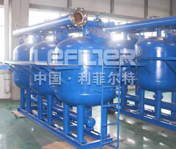 multimedia water filter tank