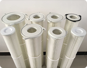 Oval Cartridge pleated air Filter