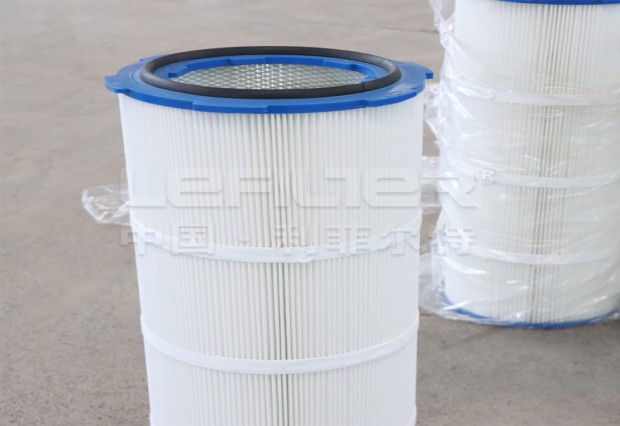 dust recycling filter cartridge