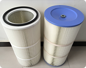 Industrial polyester air cartridge filter