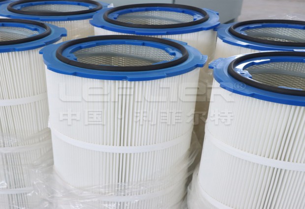 dust recycling filter cartridge