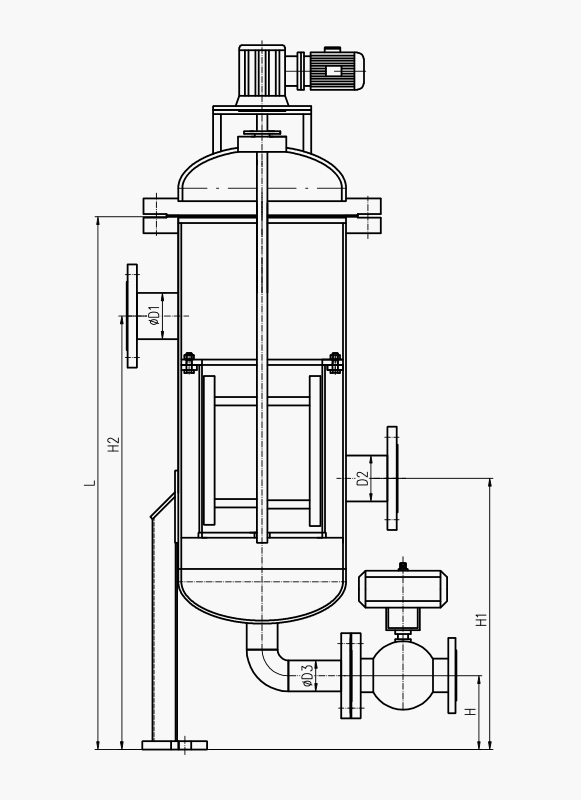 self-cleaning filter