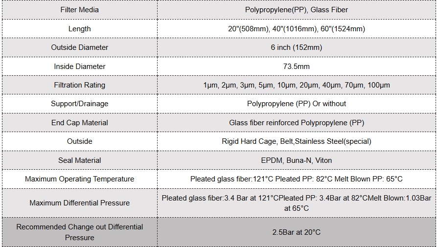 Pall large flow filter 1